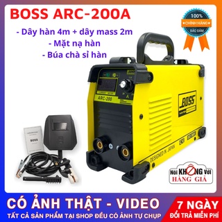 máy hàn điện tử boss arc200a hàng công ty chính hãng