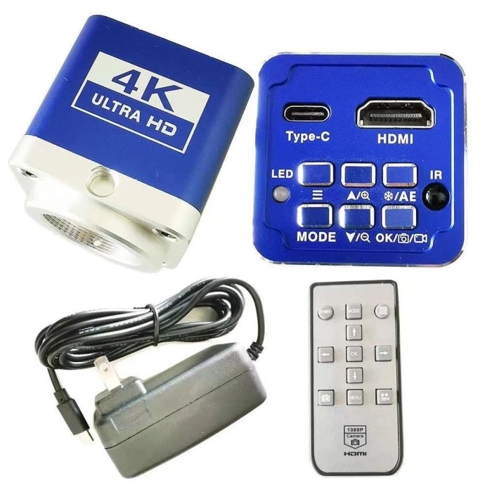 4K UHD camera kính hiển vi kết nối HDMI có remote