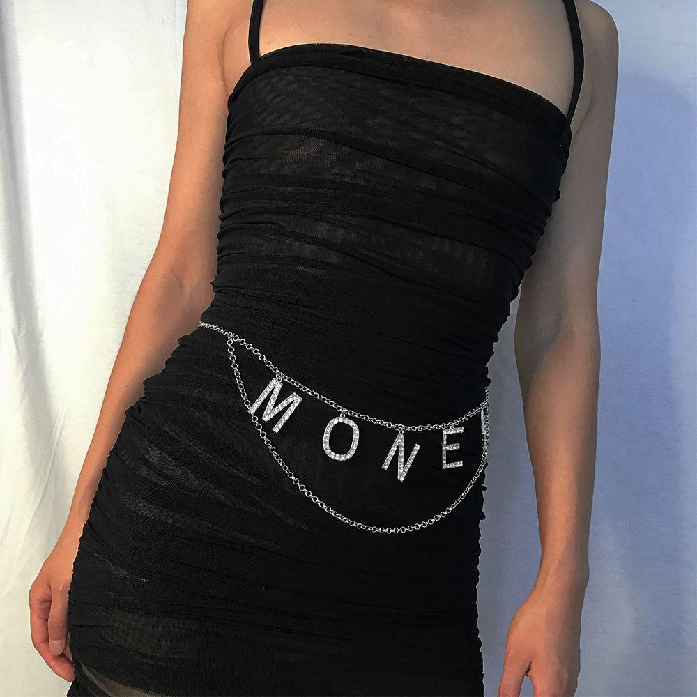 Dây Xích Đeo Hông Hai Lớp Gắn Tiền Phong Cách Bohemia Gợi Cảm Có Thể Điều Chỉnh Cho Nữ Someday