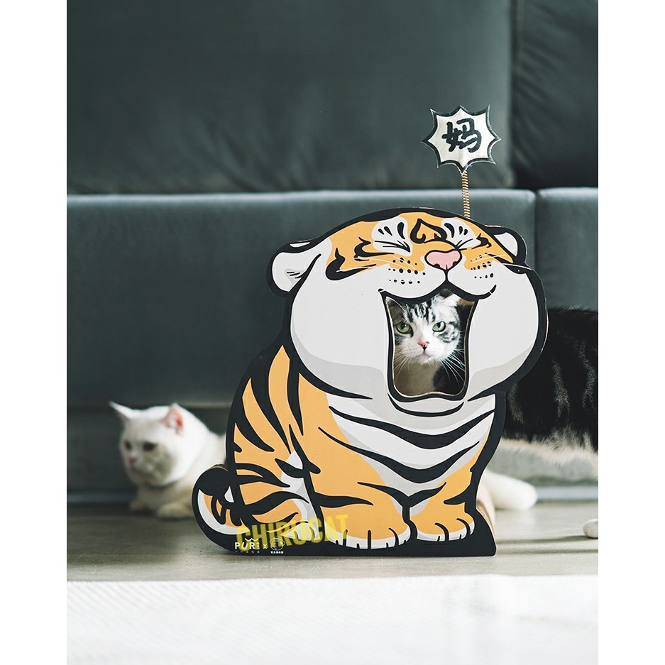 [Tặng Cỏ Catnip] Bàn Cào Móng &quot;Hổ Con Gào Mẹ&quot; Siêu To Khổng Lồ Cho Các Boss