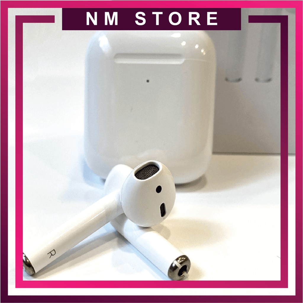 Tai nghe Bluetooth Airpods 2 Hổ Vằn Bản Check Setting Cao Cấp Nhất, Hố Vằn Chip LOUDA 1562M - Pin Trâu - Fix Full Lỗi