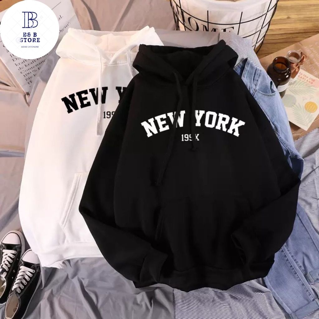 ÁO HOODIE IN NEW YORK 199X SIÊU ĐẸP NHIỀU MÀU NHIỀU SIZE
