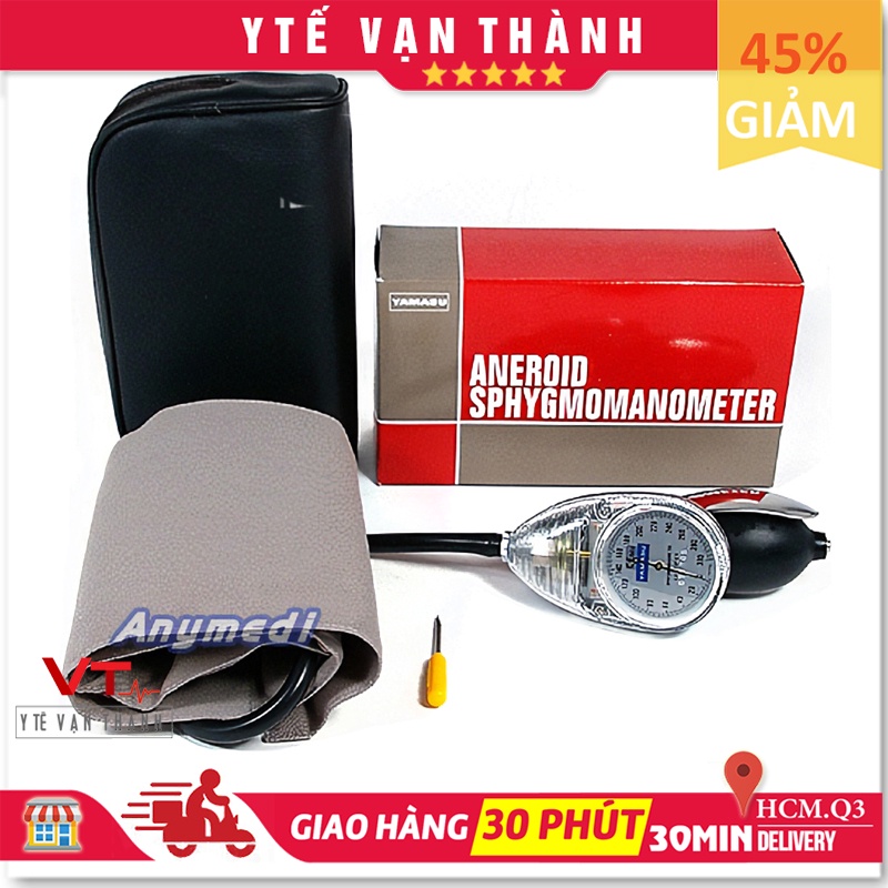 ✅ [TRỌN BỘ] Máy Đo Huyết Áp Cơ: Yamasu Nhật (Trọn Bộ Gồm Ống Nghe) - VT0015