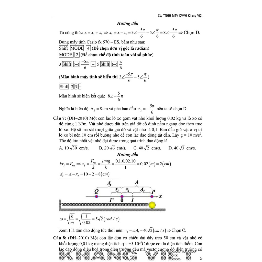 Sách - Tuyệt Phẩm Công Phá Giải Nhanh Theo Chủ Đề Trên VTV2 Vật Lý Tập 1 Dao Động