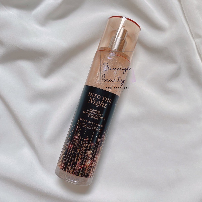 [BILL MỸ] INTO THE NIGHT - BỘ XỊT THƠM DƯỠNG THỂ BATH AND BODY WORKS