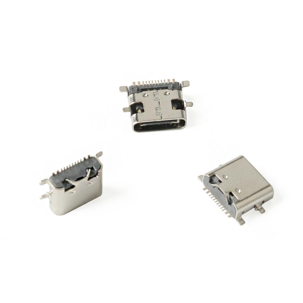 Đầu Nối Cổng Sạc Micro Usb Loại C 16pin Tiện Dụng Cho Điện Thoại