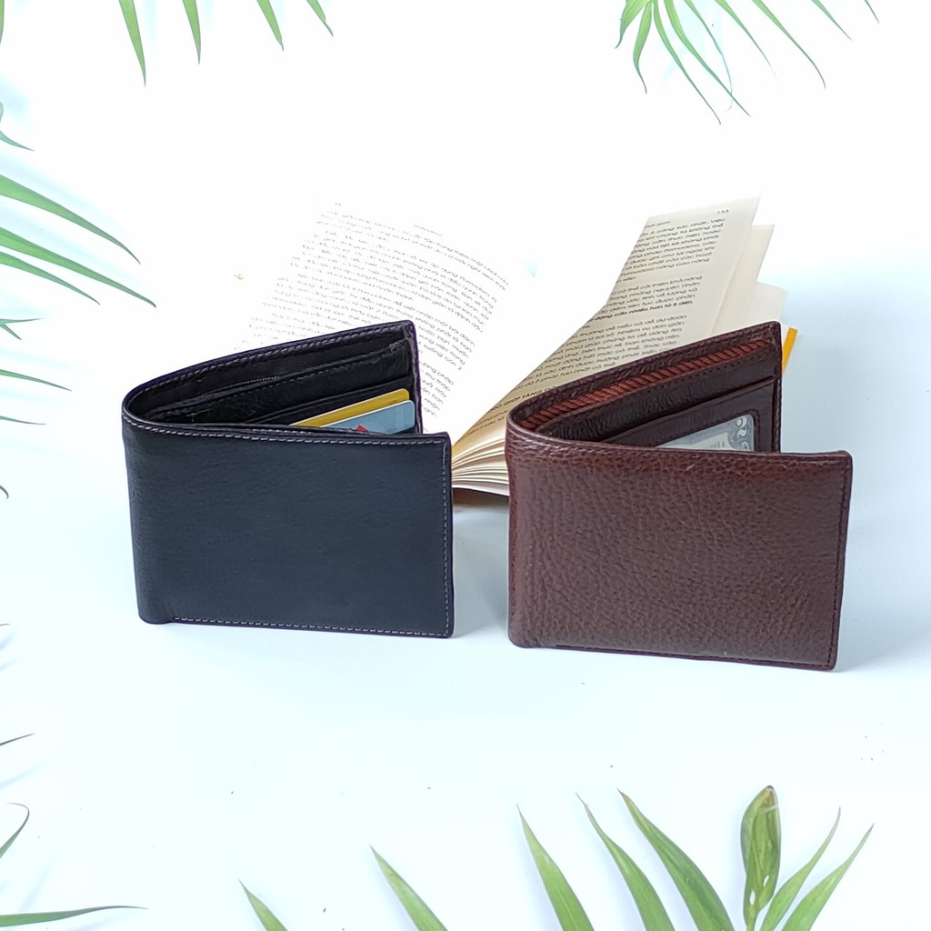 Ví Nam Da Bò Cao Cấp Fullbox | Bảo Hành 1 Năm Tặng Kèm Hộp - Bóp Nam Thời Trang Nam | THINH35 AT Shop