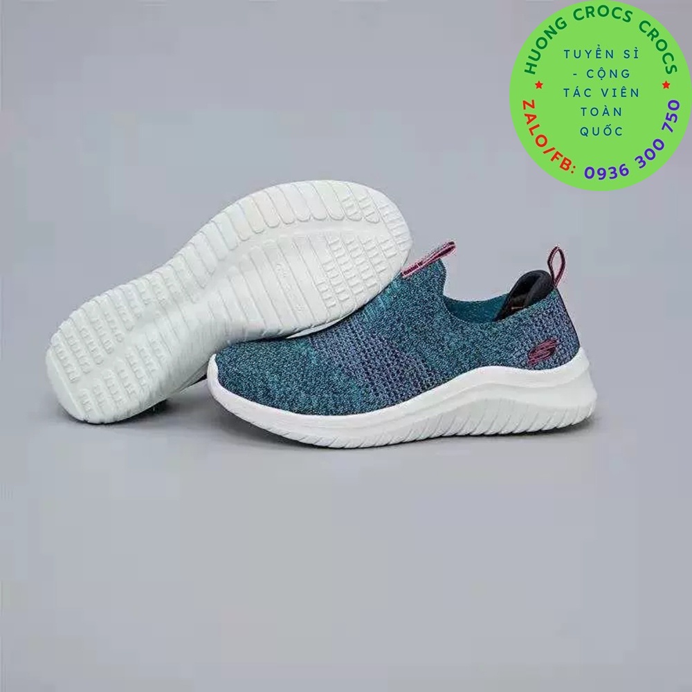 GIÀY THỂ THAO SKECHERS GOWALK UNTRA MEMORY FOAM 2.0 CHO NỮ MÀU XANH
