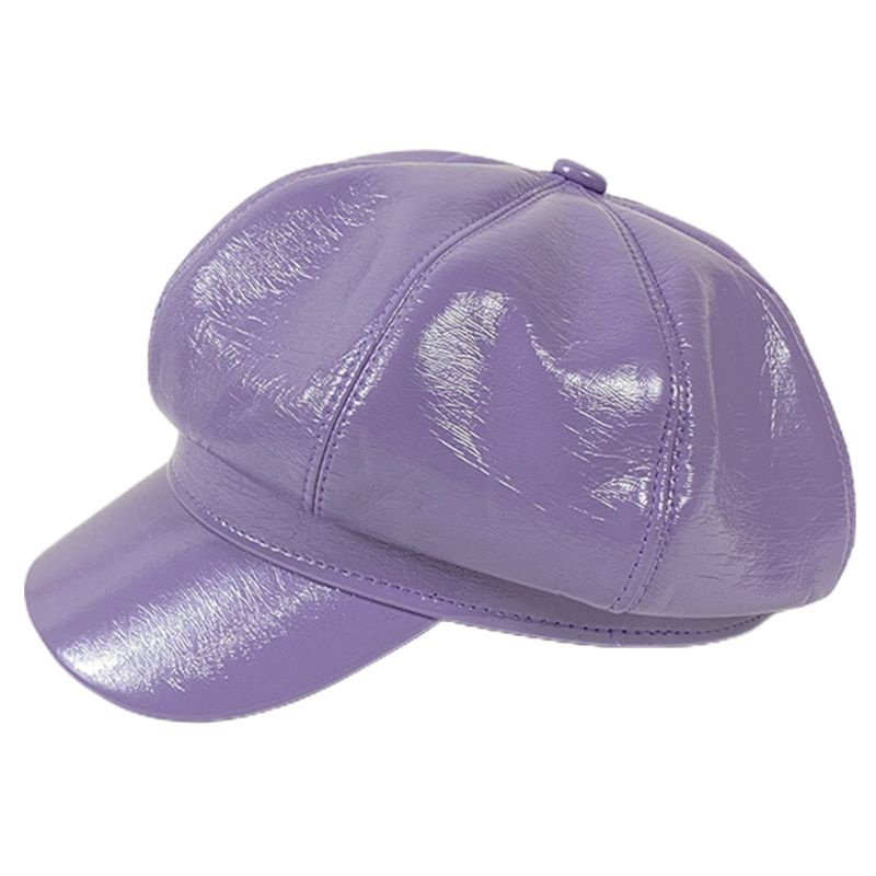 Mũ Nồi Giả Da Phong Cách Cổ Điển Thanh Lịch Dành Cho Nữ