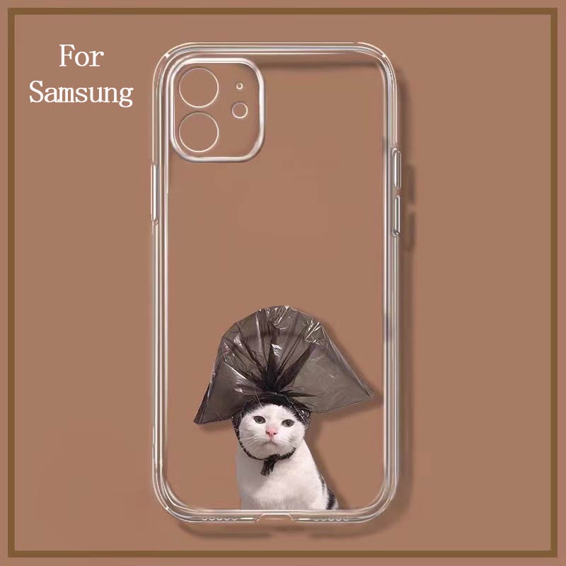 Thời Trang Ốp Điện Thoại Mềm In Hình Mèo Cho samsung A51 / A71 / A72 / A73 / A82 / A42 / A53 / A52 / A12 / A13 / A21S / A22 / A30 / A31 / A32 / A33 / A50 4G / 5G