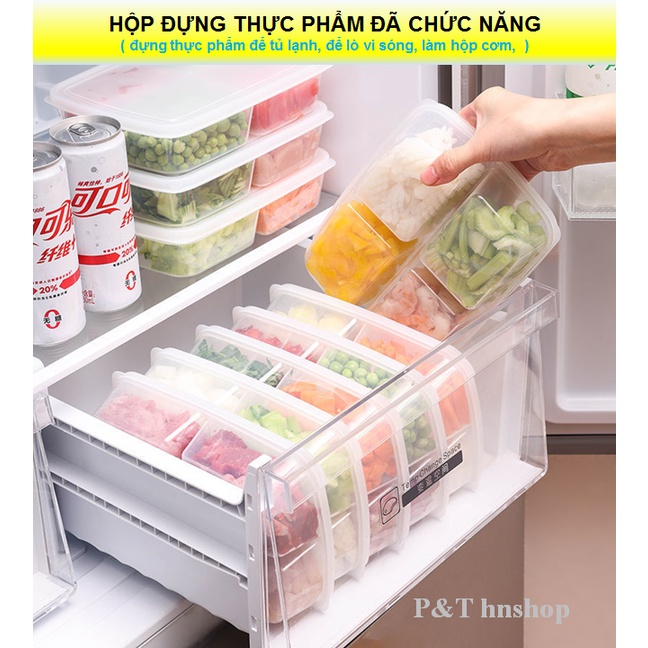 Hộp Nhựa Đựng Thực Phẩm – Đựng Thực Phẩm Để Tủ Lạnh, Dùng Được Cho Lò Vi Sóng, Làm Hộp Cơm