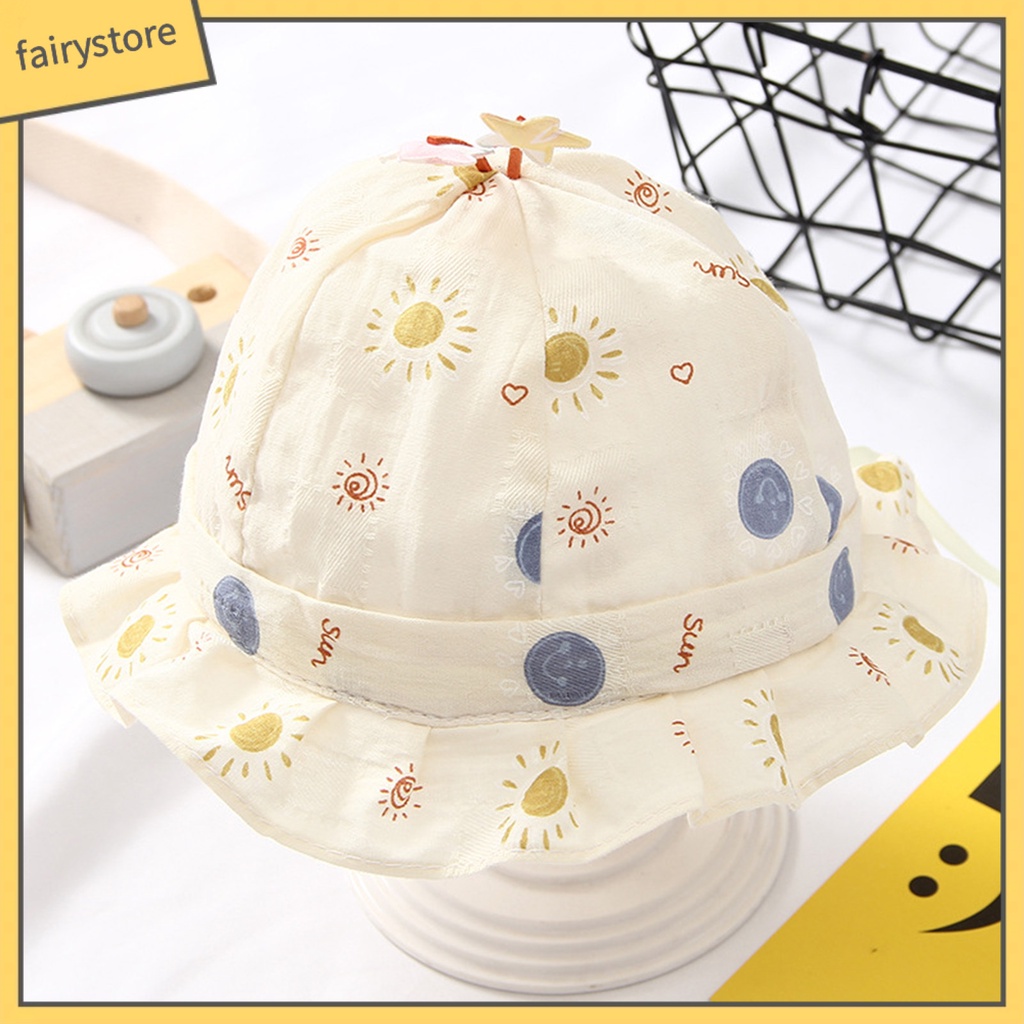 Nón vành chống nắng thời trang cho bé