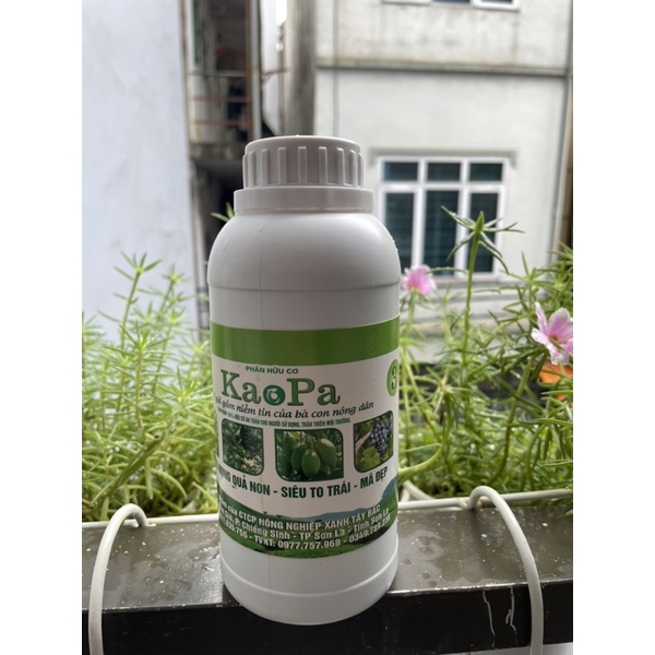 Phân bón hữu cơ kích rễ cho hoa, cây ăn quả và rau Kaopa