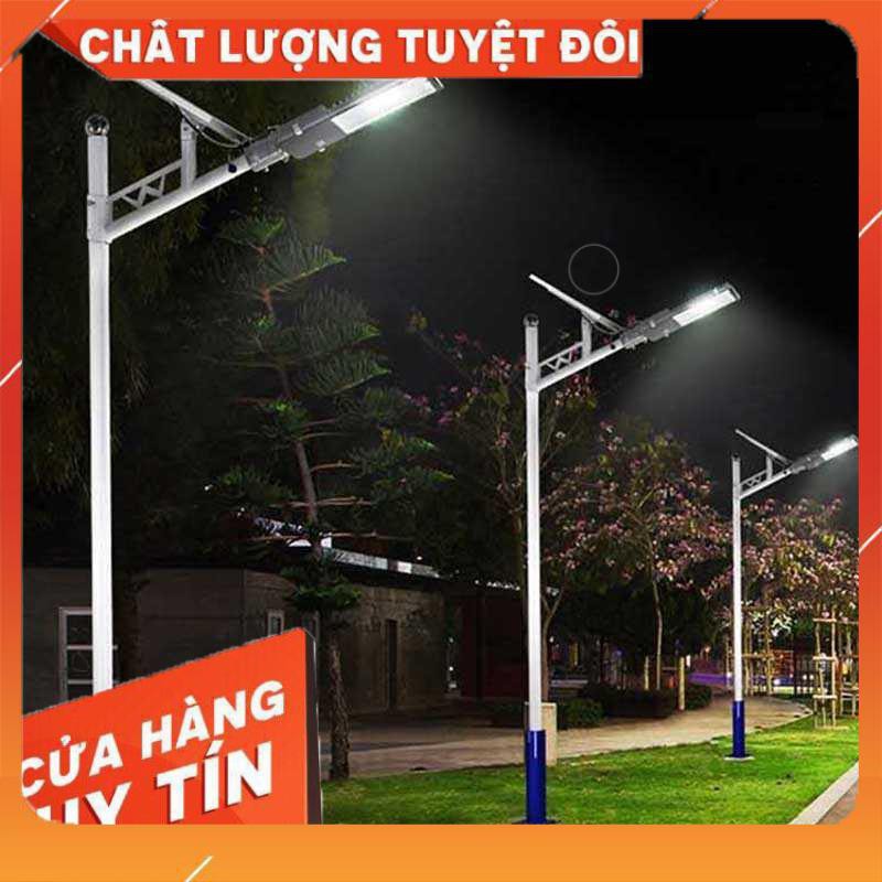 Đèn Năng Lượng Mặt Trời 300W Vỏ Nhôm Sáng Nguyên Đêm