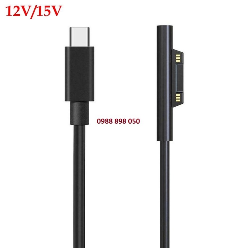 dây cáp type c sang surface loại tốt bảo hành 6 tháng