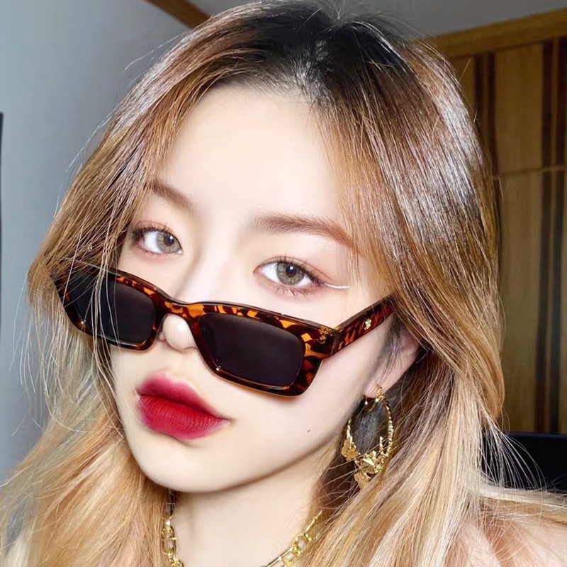 Kính Mát Vuông Chống Tia Uv400 Phong Cách Hàn Quốc Cá Tính | BigBuy360 - bigbuy360.vn
