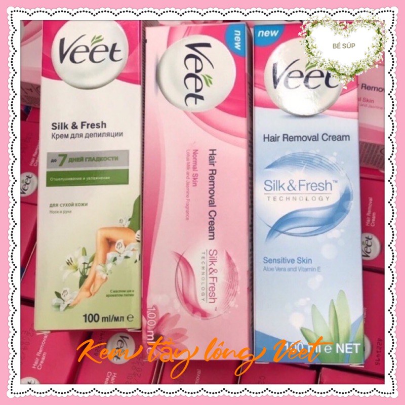 Kem tẩy lông Veet pháp 100 ml