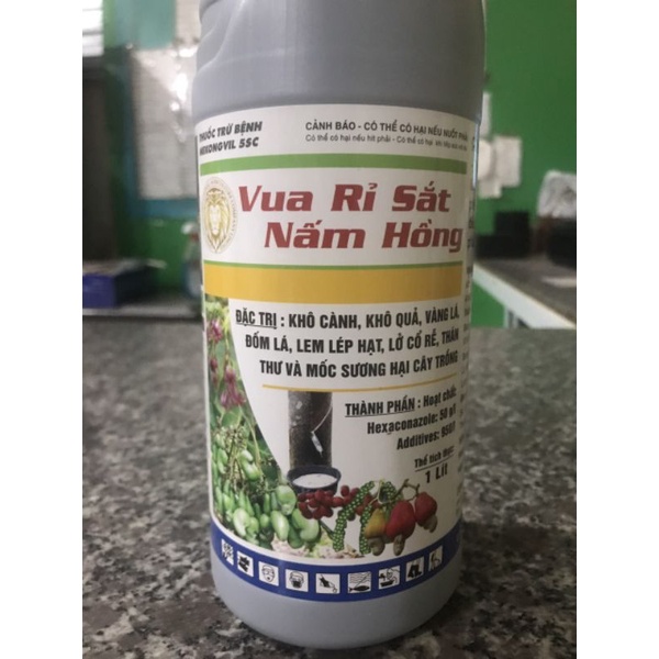 Thuốc trừ bệnh VUA RỈ SẮT NẤM HỒNG chai 1000ml