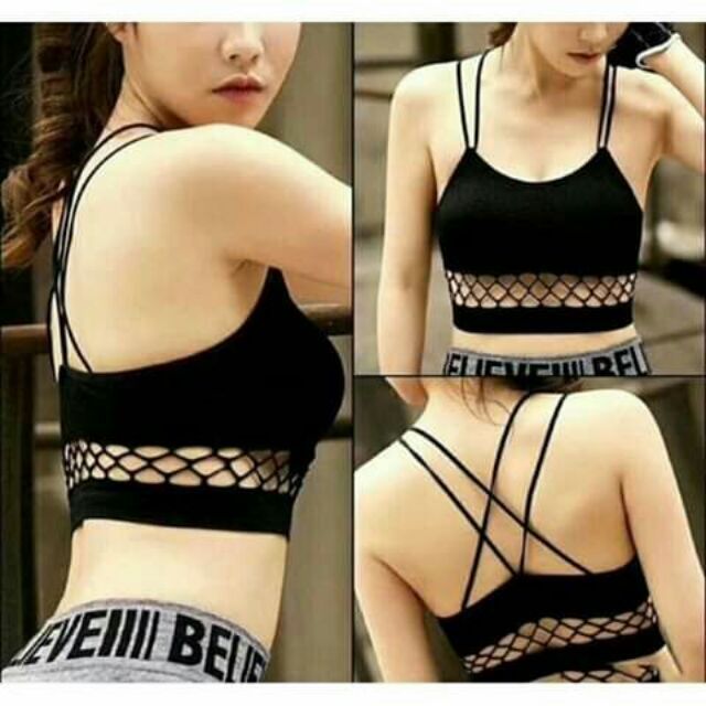 Áo bra dây đan lưng sexy