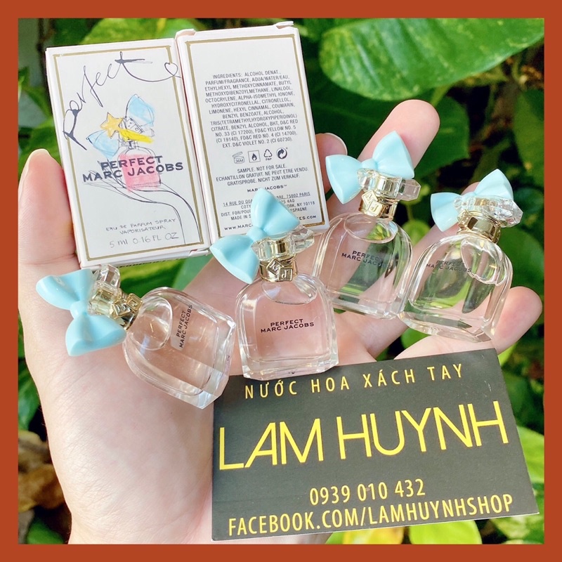 Nước hoa mini MARC JACOBS PERFECT 5ml