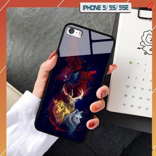 <Hot 2021> Ốp lưng kính 3D Iphone 5/5S/5SE