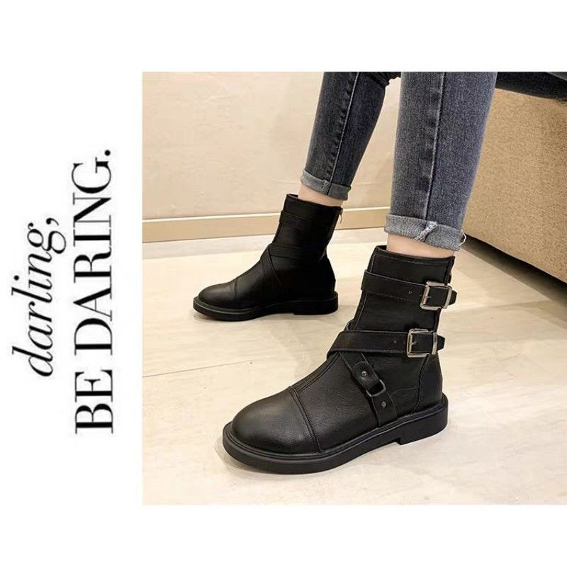 Order - boots Hàn Quốc dành cho các cô gái năng động năm 2021 hàng quảng châu loại đẹp