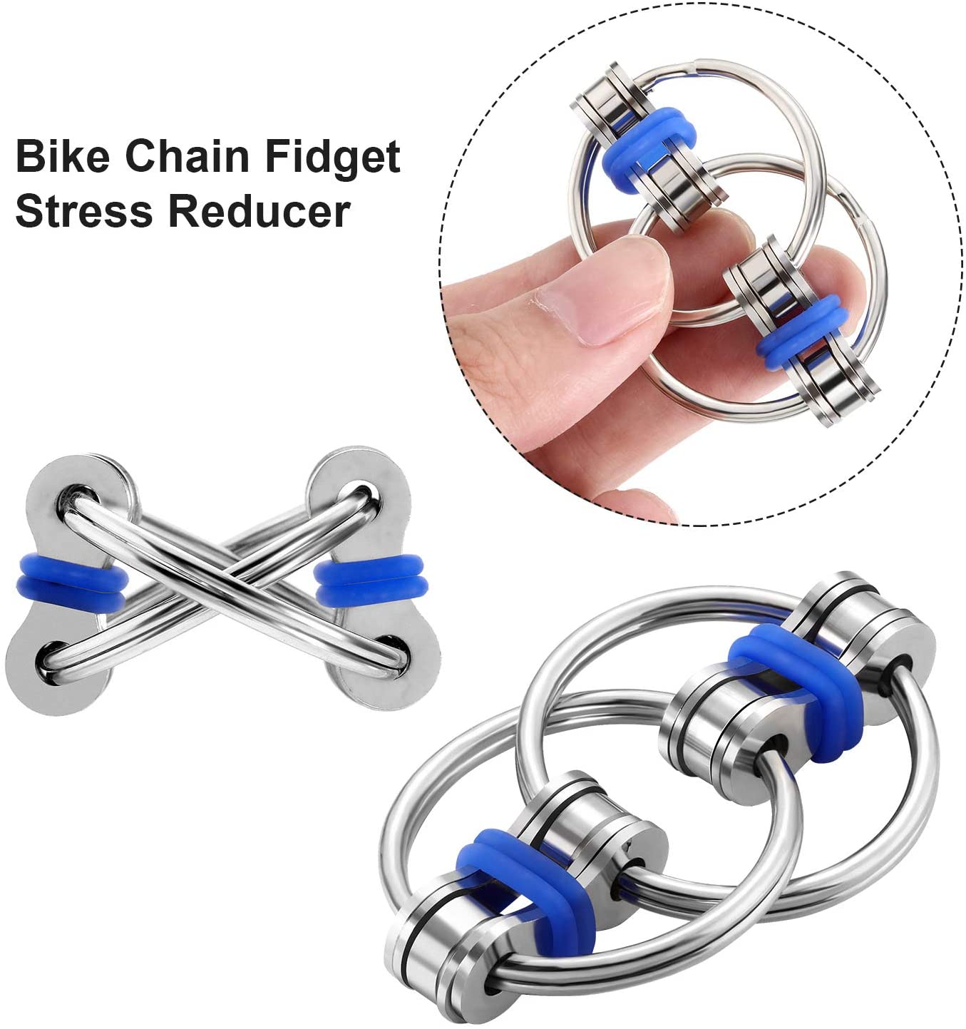 Con Quay Đồ Chơi Fidget Spinner Edc Adhd Giúp Giảm Stress