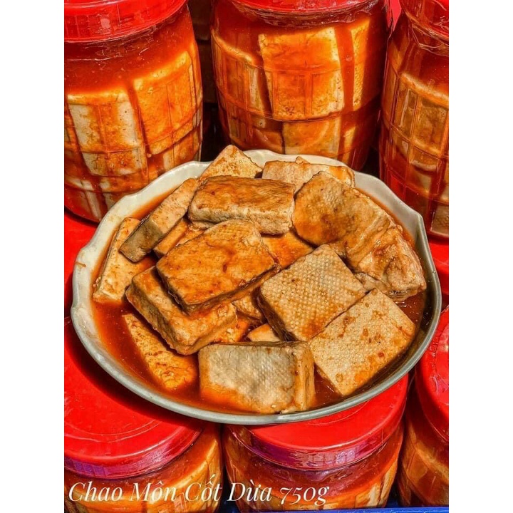 Chao môn cốt dừa loại ngon hủ 750gr