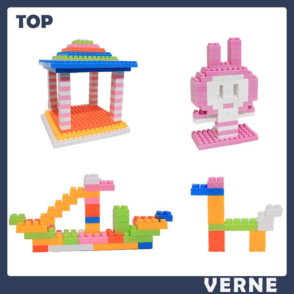 Bộ Đồ Chơi Xếp Hình 144 Miếng Bằng Nhựa Sáng Tạo Cho Bé