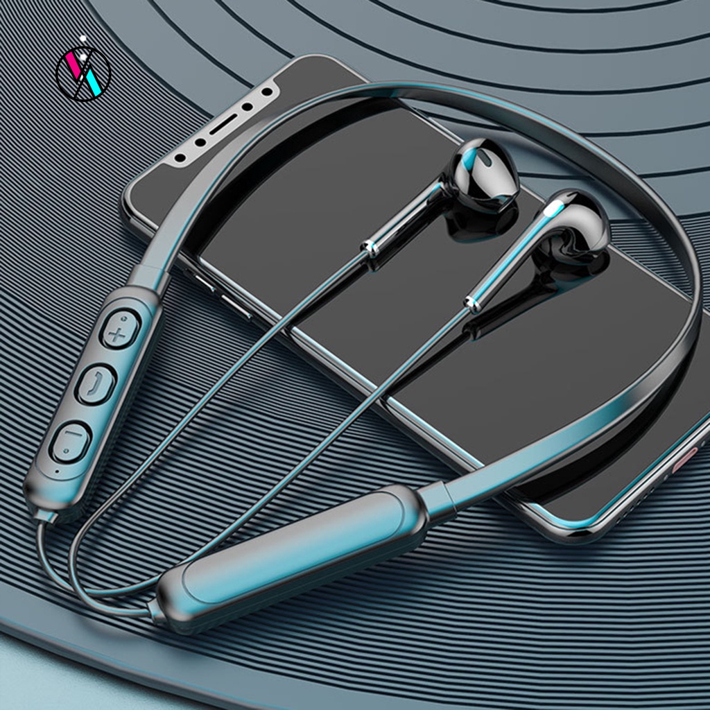 Tai Nghe Blutooth Đeo Cổ Thể Thao Pin Trâu Nghe Nhạc cực Hay, Đàm Thoại Bảo Hành 1 Năm