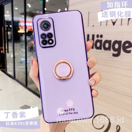 Ốp điện thoại QIANZI có giá đỡ cho Redmi Note10 Pro Redmi 9T Poco X3 Nfc Mi 11 Lite 10T Pro Redmi Note9 Pro 9S 7
