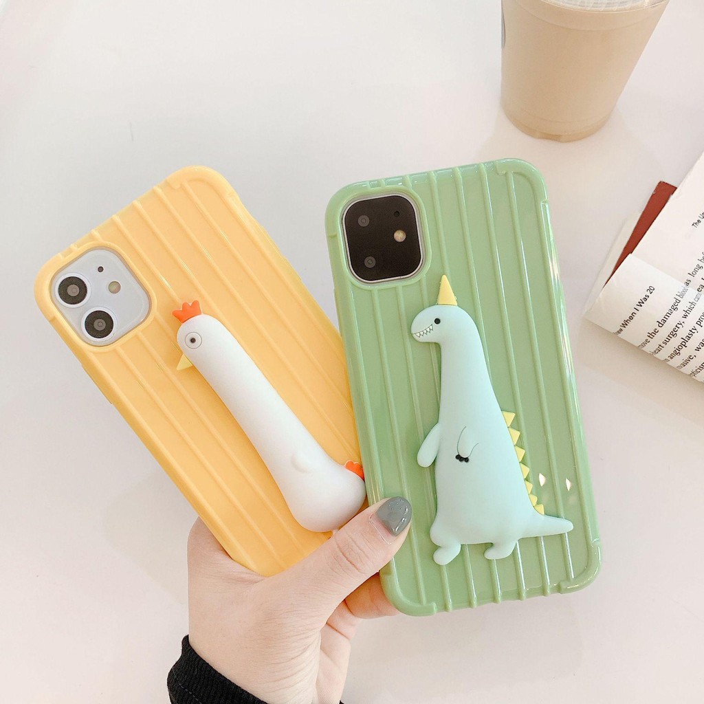 [ SAMSUNG ] Ốp Lưng Silicon Sọc Nổi Hình Thú Nổi I - S019 | BigBuy360 - bigbuy360.vn