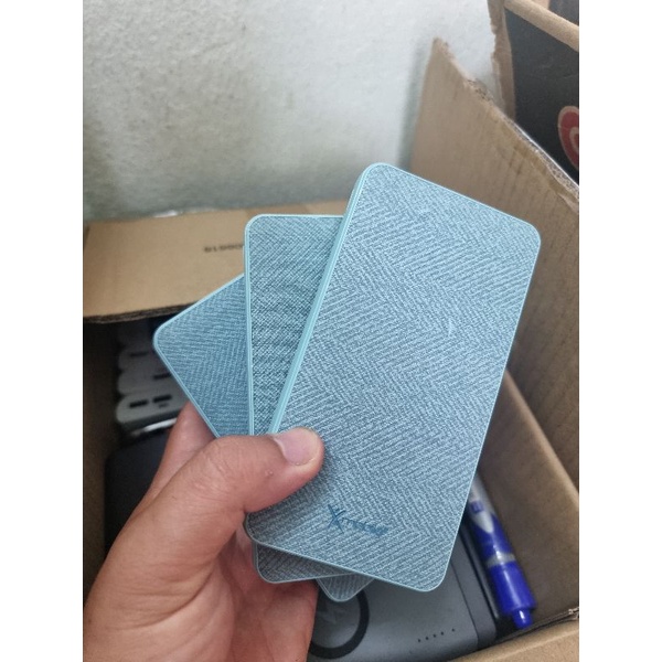 Pin sạc dự phòng Polymer 15.000mAh Type C PD QC3.0 Xmobile PowerBox P72D Xanh
