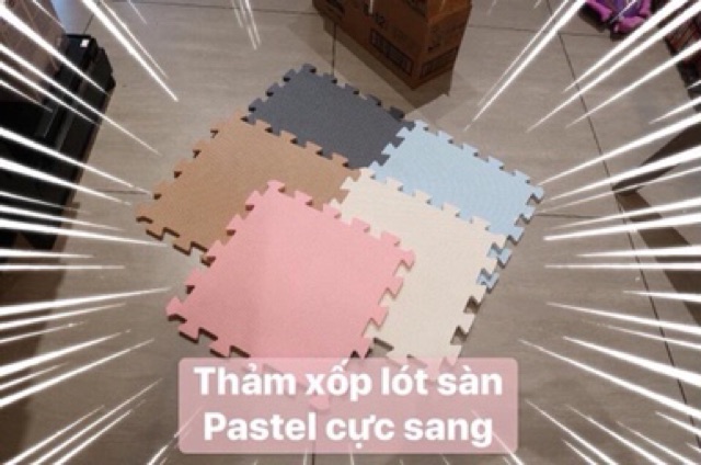 THẢM XỐP LÓT SÀN TIÊU CHUẨN CHÂU ÂU CHO BÉ