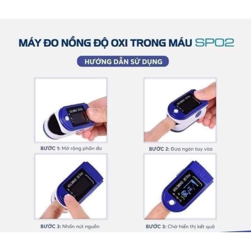 MÁY ĐO NỒNG ĐỘ OXY SPO2 kẹp ngón