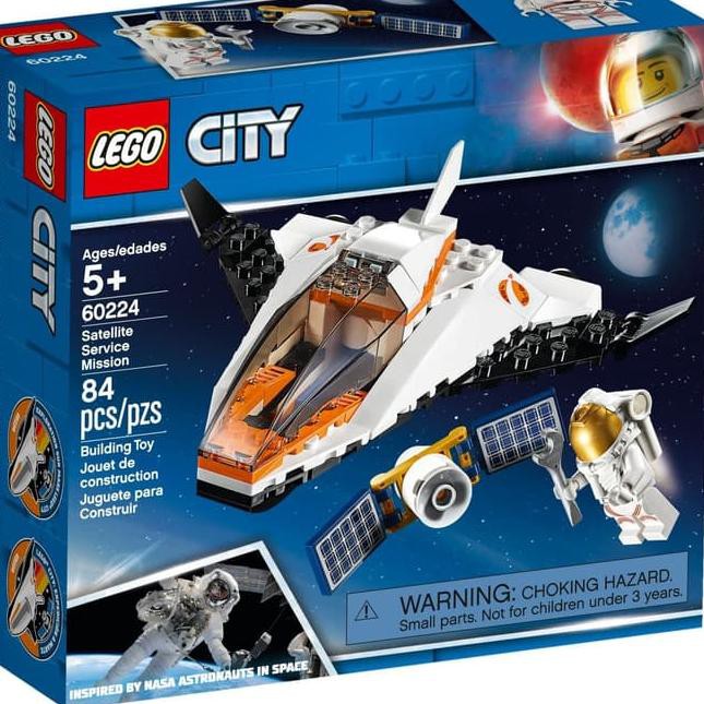Mô Hình Đồ Chơi Lego Nhân Vật Trong Phim Hoạt Hình "city - Satellite Service"