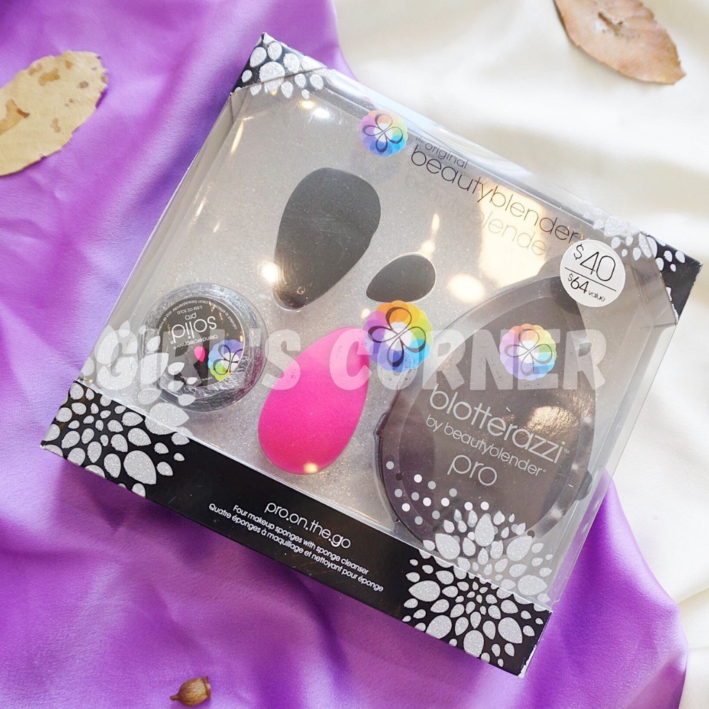 Bộ mút trang điểm Beauty Blender Pro To Go Kit