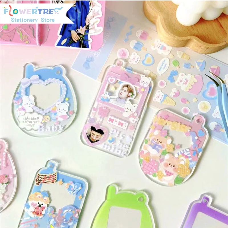 Flowertree 1 Móc Khóa Hình Điện Thoại Bằng Acrylic