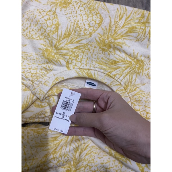 ÁO VÁY oldnavy chất nỉ da cá cho bé