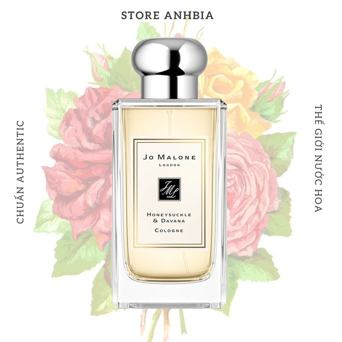 [Mã SR101512 giảm 25% đơn 50K] [ HOT ]❤️Nước hoa dùng thử Jo Malone Honeysuckle & Davana Test 10ml/20m 💕#Beer