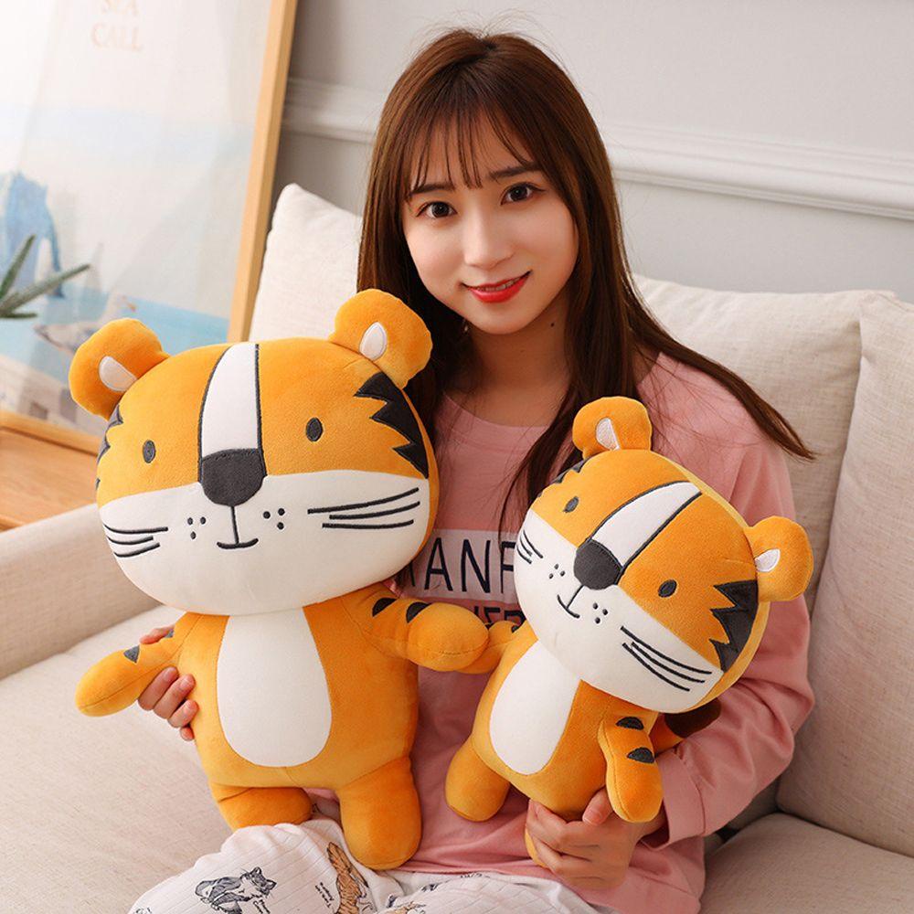 Chú Hổ Nhồi Bông Mềm Mại Đáng Yêu Trang Trí Nhà Cửa