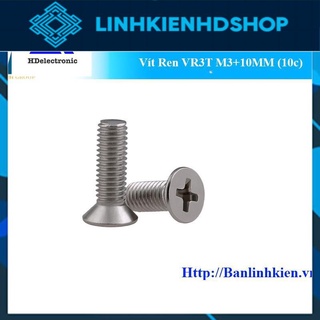 5 chiếc Vít Ren M3 VR3T M3+10MM  VR3B M3+5MM (10c) M3+8MM (10c).... các loại và ốc