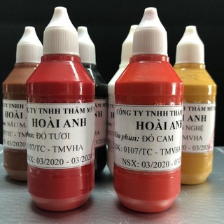 [Chính Hãng] Mực Phun Hoài Anh lọ (10ml-30ml-60ml)