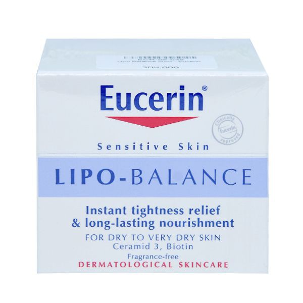 ✅[CHÍNH HÃNG] Dưỡng Ẩm Eucerin Lipo Balance 50ml- Dành Cho Da Khô Nhạy Cảm