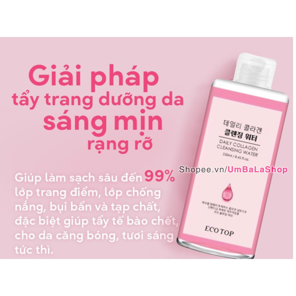 Nước tẩy trang Ecotop (250ml)