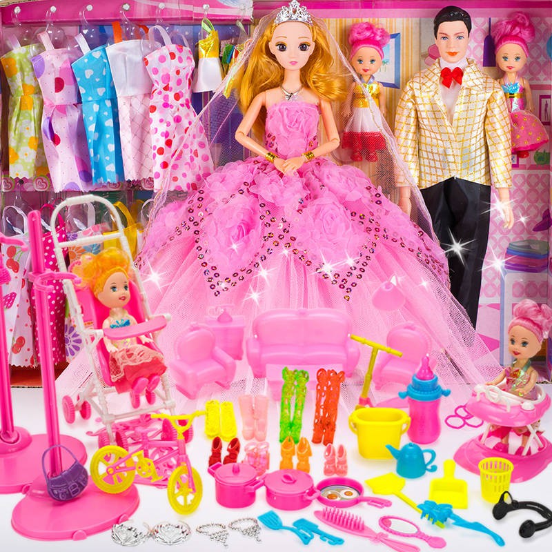 Barbie, cô gái, món quà sinh nhật dễ thương phù hợp với sang trọng