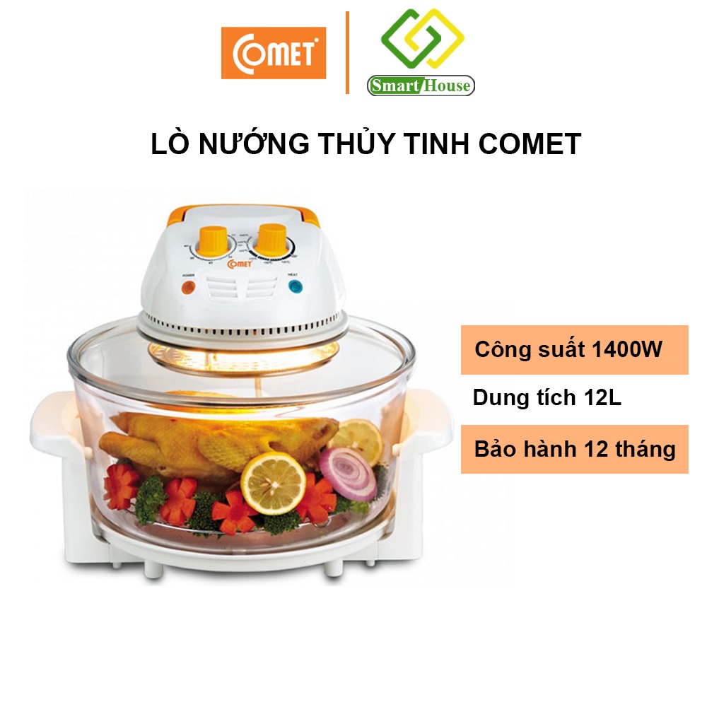 Lò nướng thủy tinh Comet CM8628