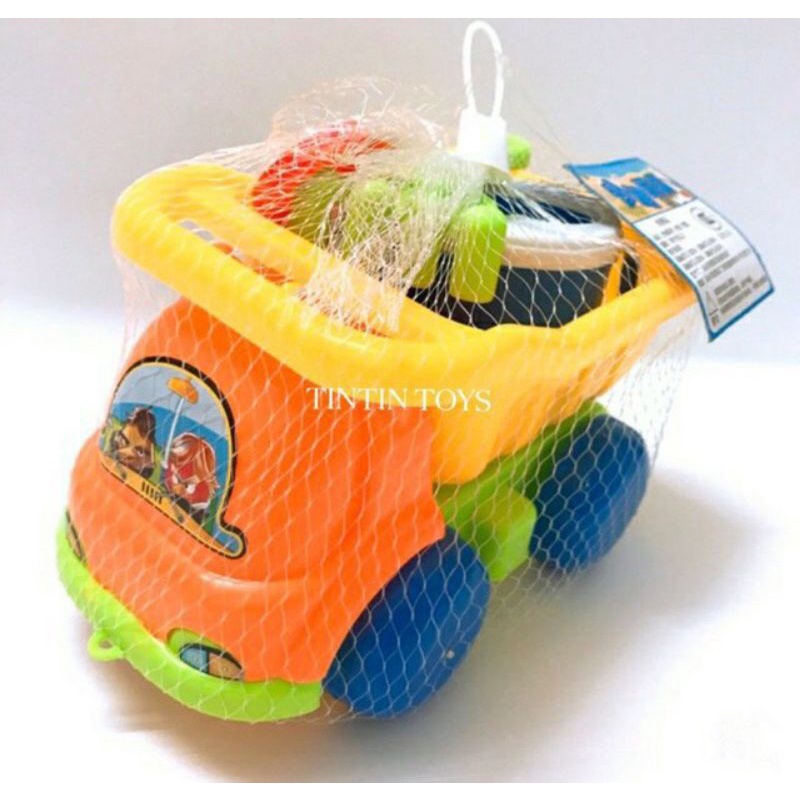 Xe đồ chơi xúc cát đi biển đáng yêu cho bé