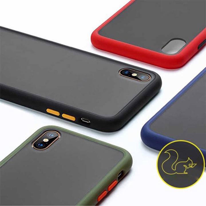 Ốp lưng IPhone Nhám- Chống Vân tay Mặt lưng 6/6plus/6s/6splus/7/7plus/8/8plus/x/xr/xs/11/11Pro/11ProMax TimShop