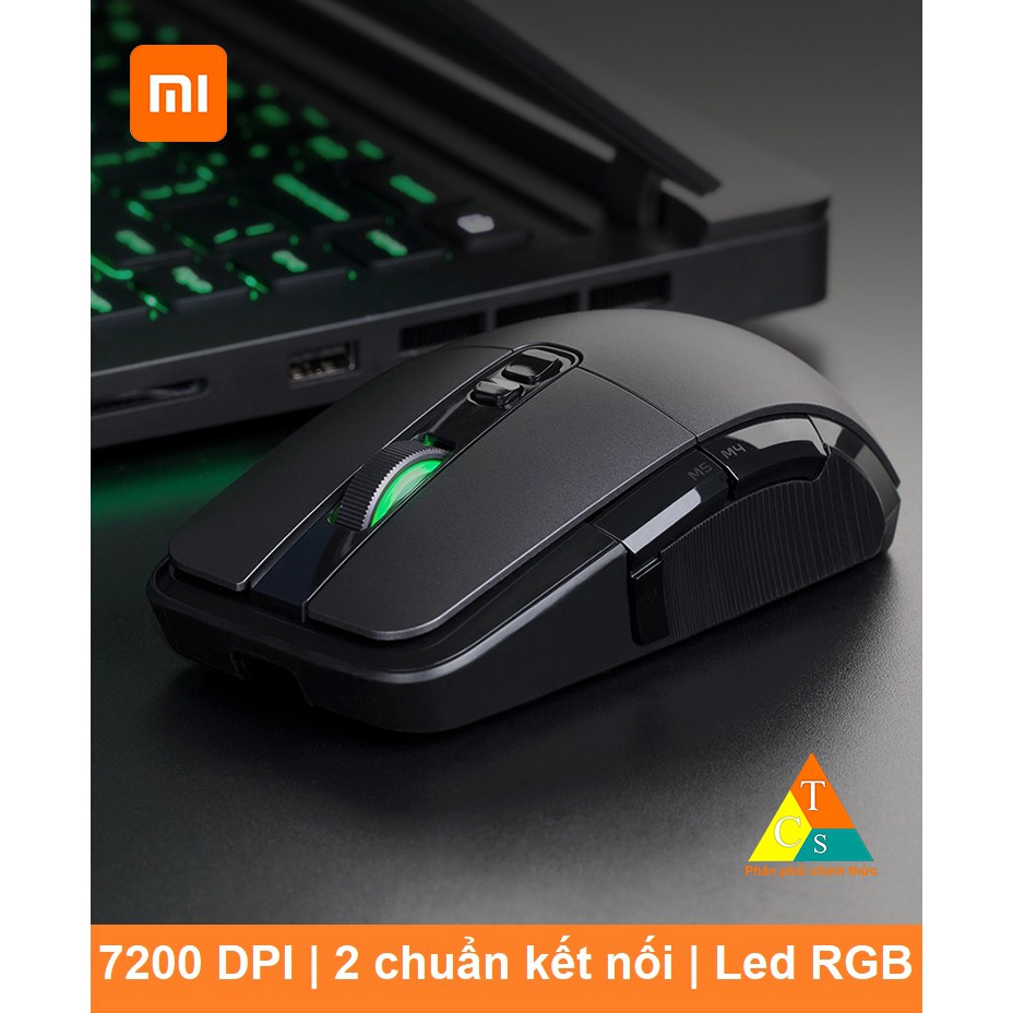 Chuột Xiaomi Gaming Wireless - Chuột Game xiaomi - 2 chuẩn kết nối không dây và có dây